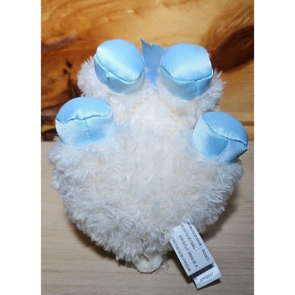 Aurora Baby White and Blue Lamb plush Stuffed Animal Toy 6” - Picture 6 of 10